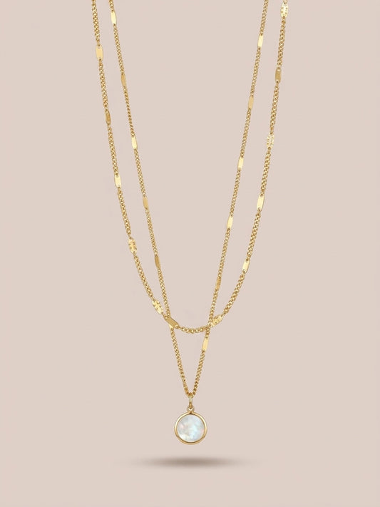 Moonlit Keepsake Necklace
