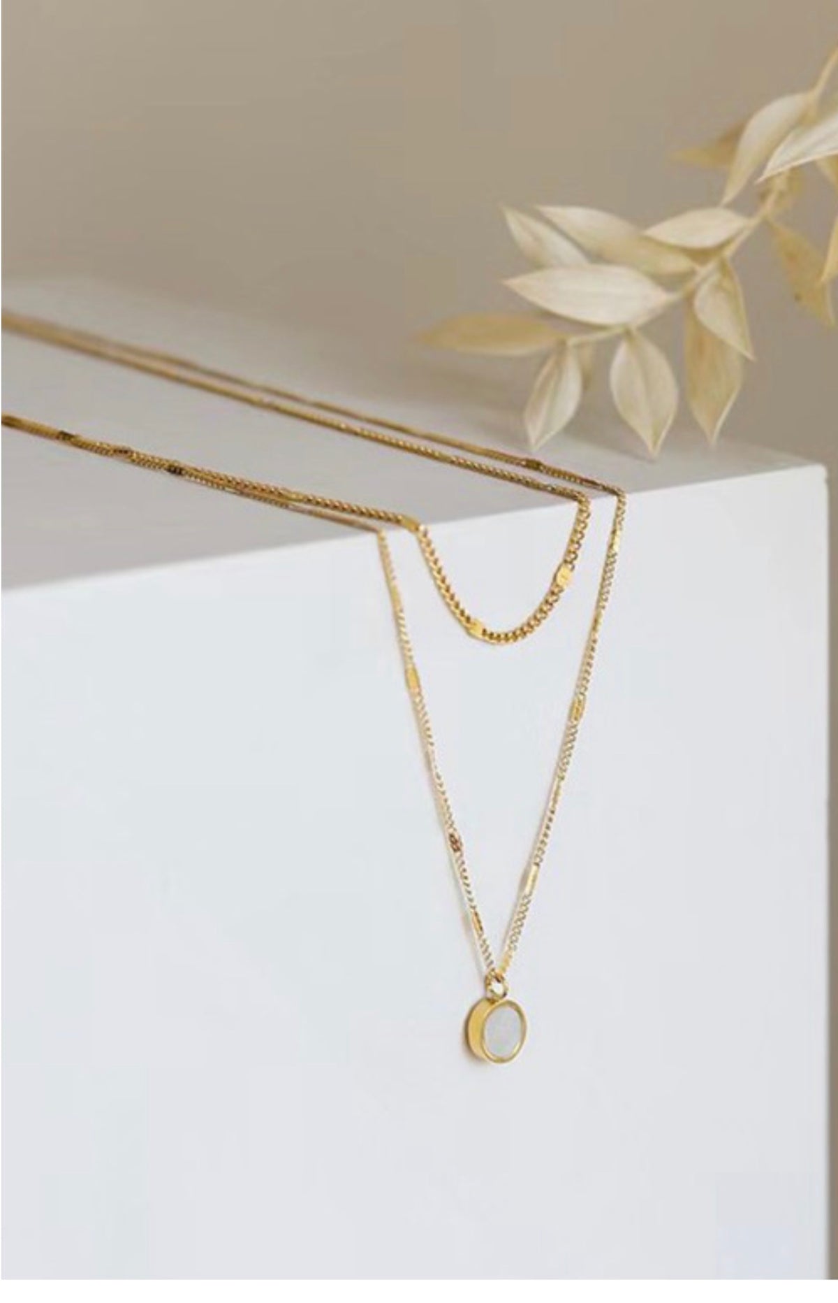 Moonlit Keepsake Necklace
