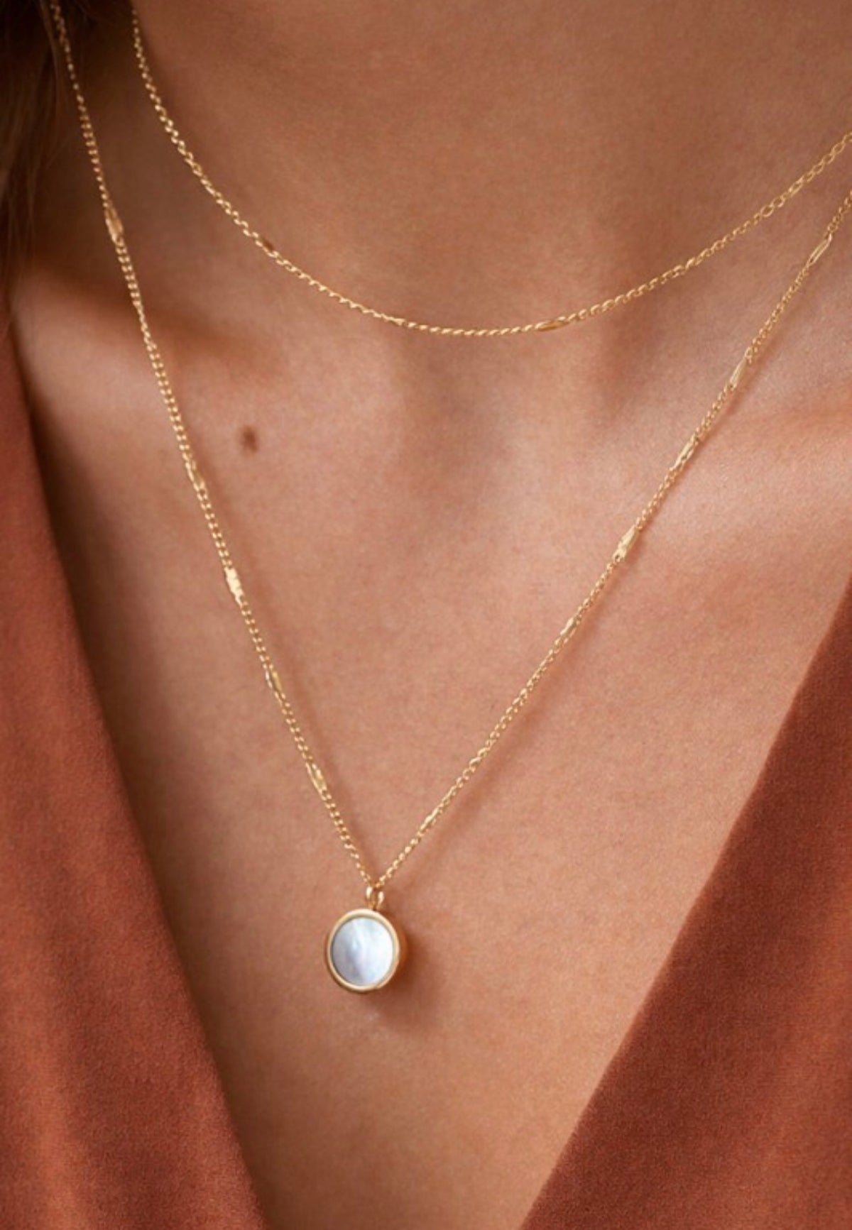 Moonlit Keepsake Necklace